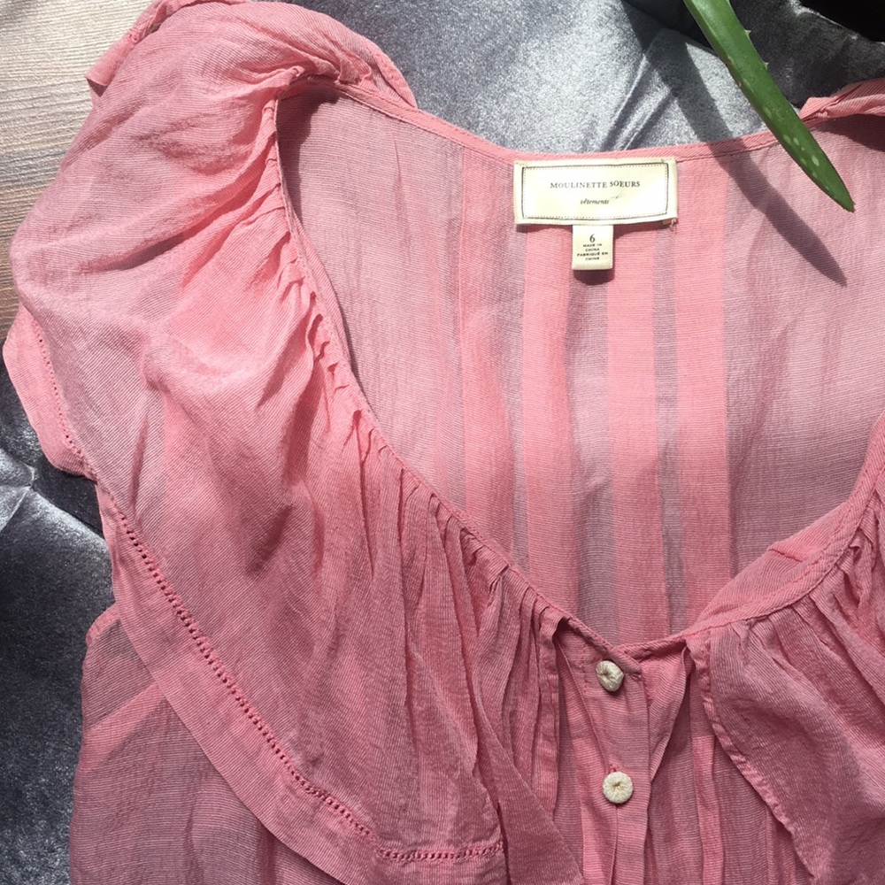 Dainty feminine pink tank